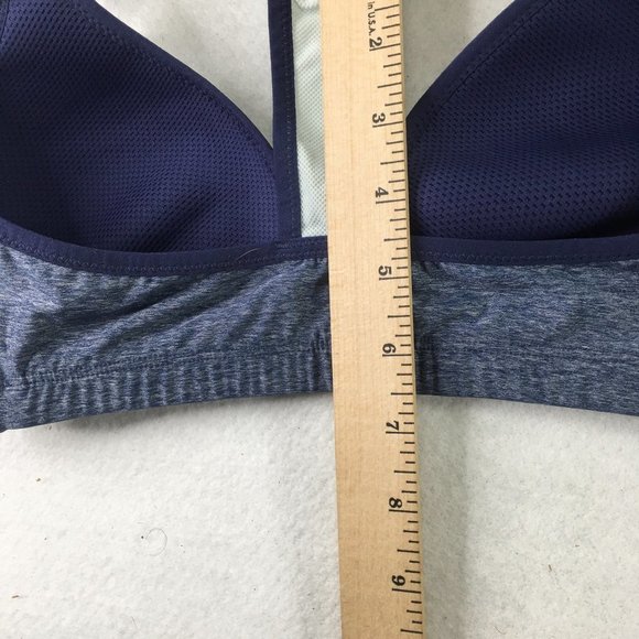 Adore Me Bra Womens 32C Blue Sports Bra Lightweight Gym Workout Yoga Casual - Picture 7 of 11